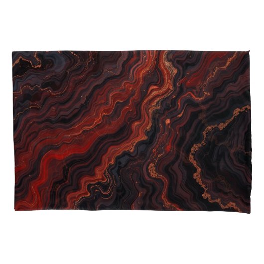 Gesmolten aderen kussensloop (Voorkant)