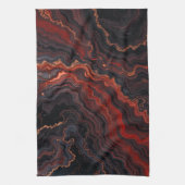 Gesmolten aderen theedoek (Verticaal)