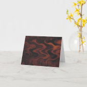 Gesmolten Chocolade Notecards Kaart (Gele Bloem)