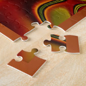 Gesmolten chocolade Puzzle Legpuzzel (Zijkant)