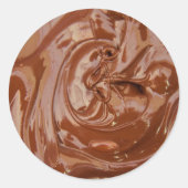 Gesmolten chocolade Sticker (Voorkant)