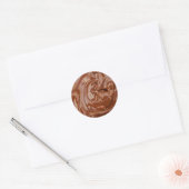 Gesmolten chocolade Sticker (Envelop)