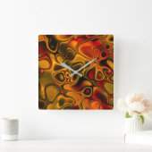 Gesmolten chocolade vierkante klok (Huis)