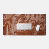Gesmolten chocoladetextuur bureaumat (Keyboard & Muis)