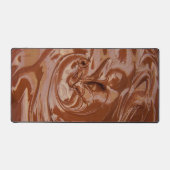 Gesmolten chocoladetextuur bureaumat (Voorkant)
