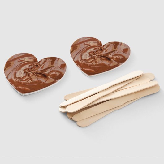 Gesmolten chocoladetextuur handwaaier (Niet-gemonteerd)