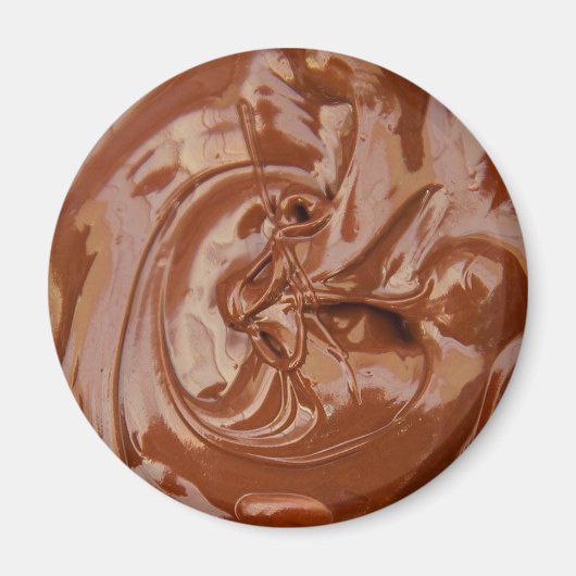 Gesmolten chocoladetextuur magneet (Voorkant)