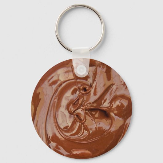 Gesmolten chocoladetextuur sleutelhanger (Voorkant)