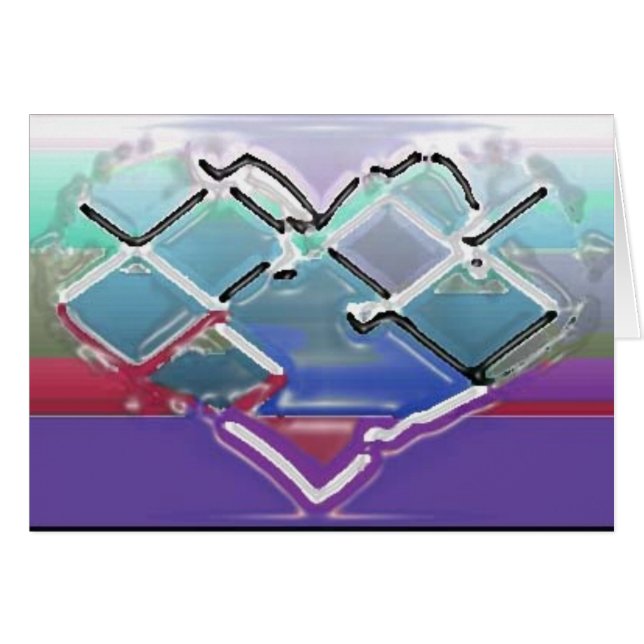 Gesmolten Chrome Heart (Voorkant Horizontaal)