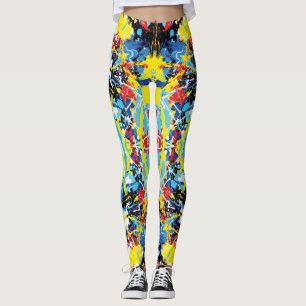 Gesmolten crayola splatter leggings