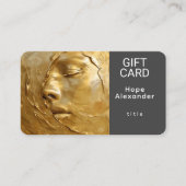 gesmolten dromen cadeau visitekaartje (Voorkant)