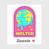 Gesmolten Earth Vinyl Sticker (Vel)