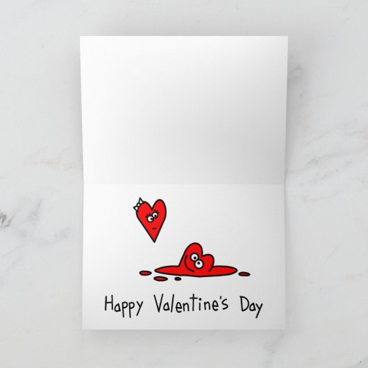 Gesmolten Feestdagen Kaart (Binnen)