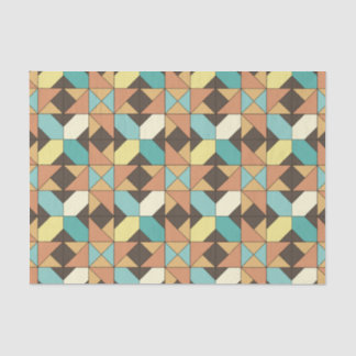 Gesmolten geometrisch patroonpapier tissuepapier