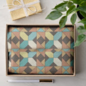 Gesmolten geometrisch patroonpapier tissuepapier (Geschenk)