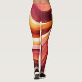 Gesmolten Golven Leggings (Achterkant)