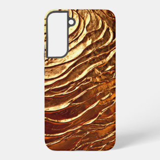 Gesmolten Goud Samsung Galaxy Hoesje