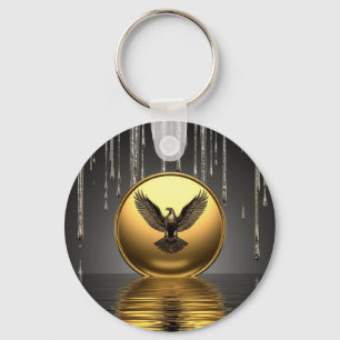 🦅 Gesmolten Gouden Adelaar Kracht Hanger Charme � Sleutelhanger