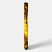 Gesmolten Gouden Zonne FRACTALE Kunst Case-Mate iPhone Case (Achterkant / Links)