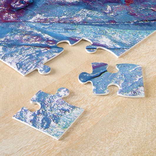 Gesmolten hart legpuzzel (Zijkant)