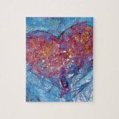 Gesmolten hart legpuzzel (Verticaal)