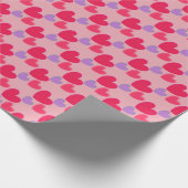 Gesmolten harten voor Valentijn Cadeaupapier (Hoek)