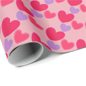 Gesmolten harten voor Valentijn Cadeaupapier (Rol Hoek)
