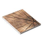 Gesmolten hout notitieblok (Schuin)