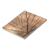 Gesmolten hout notitieblok (Linkerzijde)