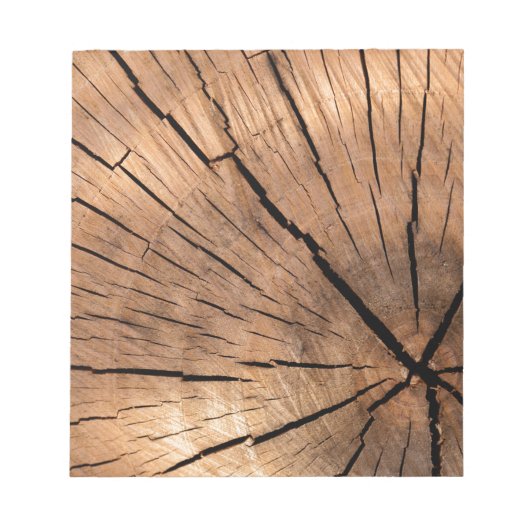 Gesmolten hout notitieblok (Voorkant)