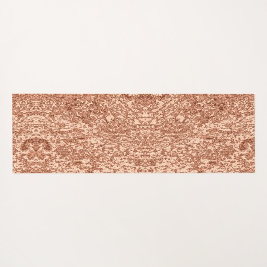 Gesmolten koper yogamat (Achterkant (horizontaal))