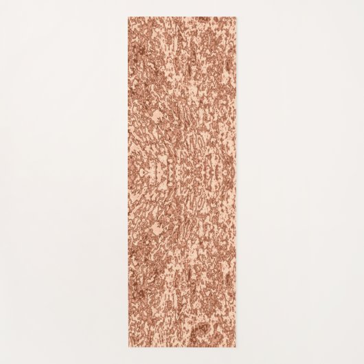 Gesmolten koper yogamat (Voorkant)