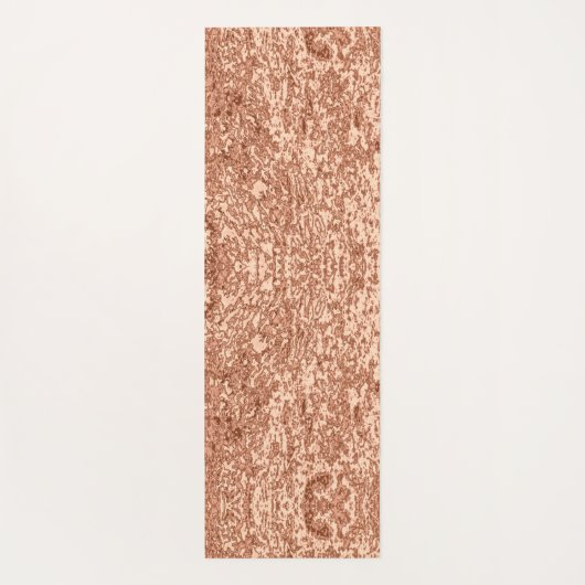 Gesmolten koper yogamat (Achterkant)