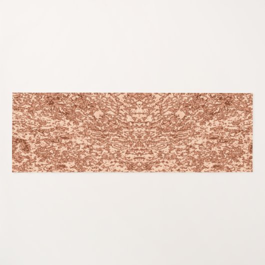 Gesmolten koper yogamat (Voorkant (horizontaal))
