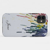  gesmolten krayons Case-Mate iPhone case (Achterkant (horizontaal))