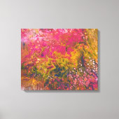 Gesmolten krijt serie 103 als canvas afdruk (Voorkant)