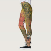Gesmolten krijt Serie - Acryl giet als Leggings (Links)