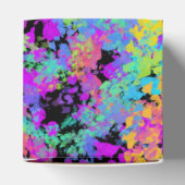 gesmolten krijtje multicolor : bedankdoosjes (Bovenkant)