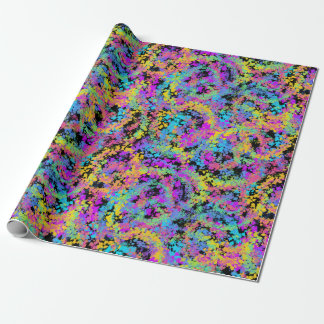 gesmolten krijtje multikleur : cadeaupapier