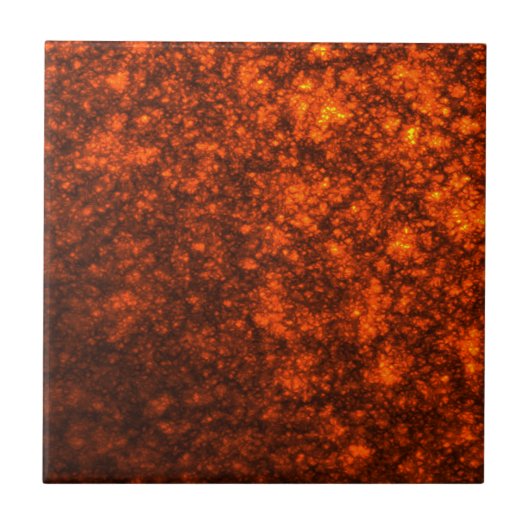 Gesmolten Lava Tegeltje (Voorkant)