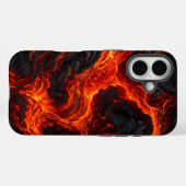 Gesmolten lavastroompatroon Case-Mate iPhone case (Achterkant (horizontaal))