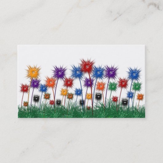 gesmolten lifesavers visitekaartje (Voorkant)