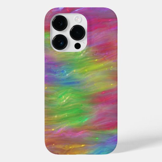 Gesmolten Rainbow Glass telefoonhoes Case-Mate iPhone Case (Achterkant)