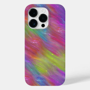 Gesmolten Rainbow Glass telefoonhoes Case-Mate iPhone 14 Pro Hoesje