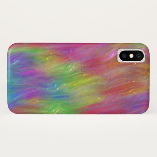 Gesmolten Rainbow Glass telefoonhoes Case-Mate iPhone Case (Achterkant (horizontaal))