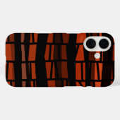 gesmolten rasterpatroon Case-Mate iPhone case (Achterkant (horizontaal))