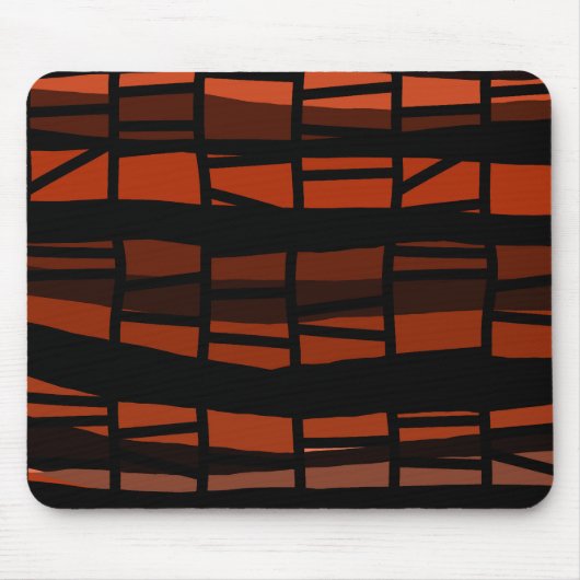 gesmolten rasterpatroon muismat (Voorkant)