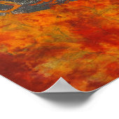 Gesmolten rotsvissen - 19" x 13" Poster (Hoek)