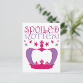 Gesmolten rotten briefkaart (Staand voorkant)