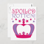 Gesmolten rotten briefkaart (Voorkant / Achterkant)